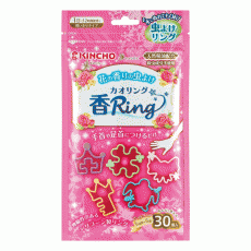 KINCHO 무시요케 링 핑크 꽃향기 30개입