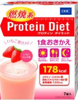DHC 프로틴 다이어트 딸기우유（7봉입）