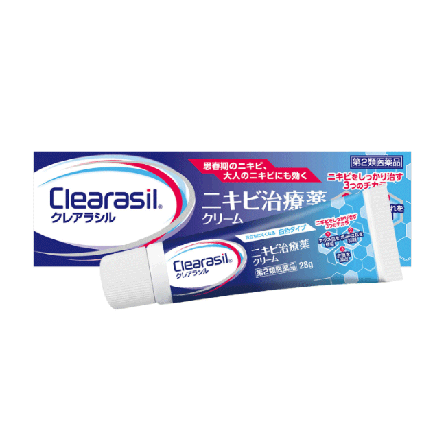 Clearasil 여드름 치료 크림 - 백색 타입 (28g)