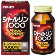 오리히로 시트룰린 MegaPower1000mg 240정