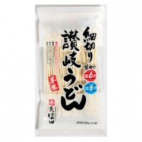 얇게 자른 키누키 우동 반생면 250g