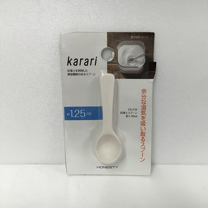 Karari 규조토 스푼 1.25ml 화이트