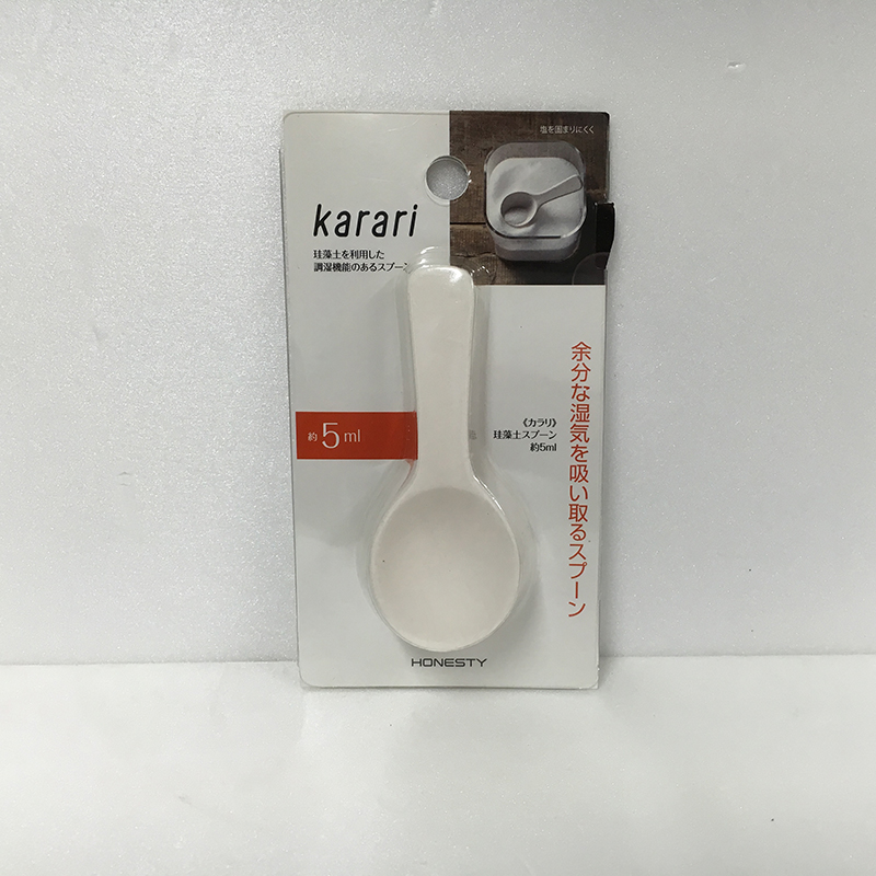 Karari 규조토 스푼 5ml 화이트