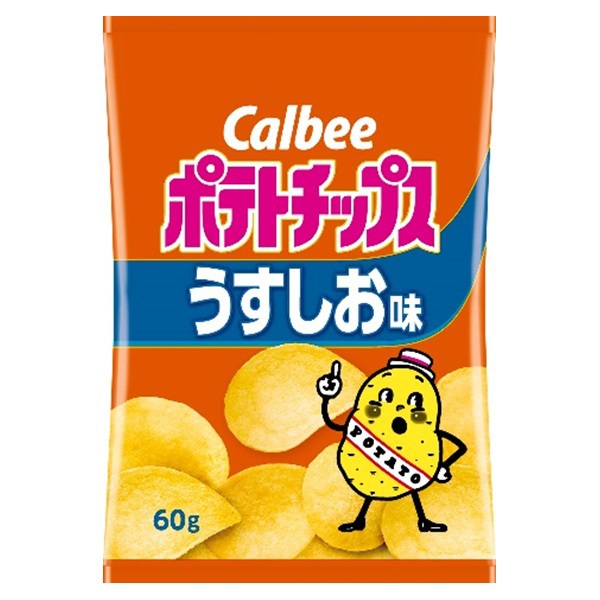 Calbee 감자칩 우스시오 연한소금맛 60g