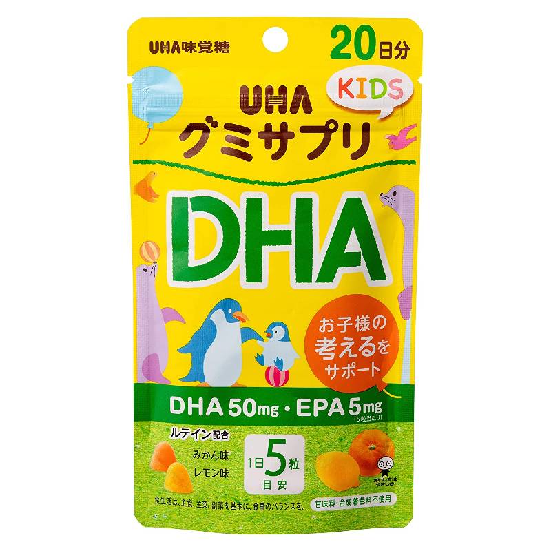 UHA 어린이 구미 서플리 DHA 20일분 100정